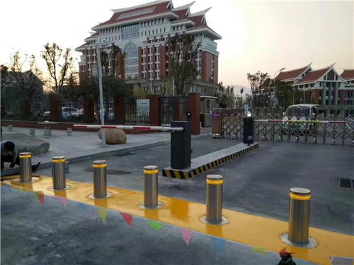 地產小區(qū)升降路樁案例